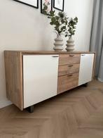 Eikenhouten dressoir (Xooon)– stijlvol en praktisch, Huis en Inrichting, Ophalen, 150 tot 200 cm, Zo goed als nieuw, 25 tot 50 cm