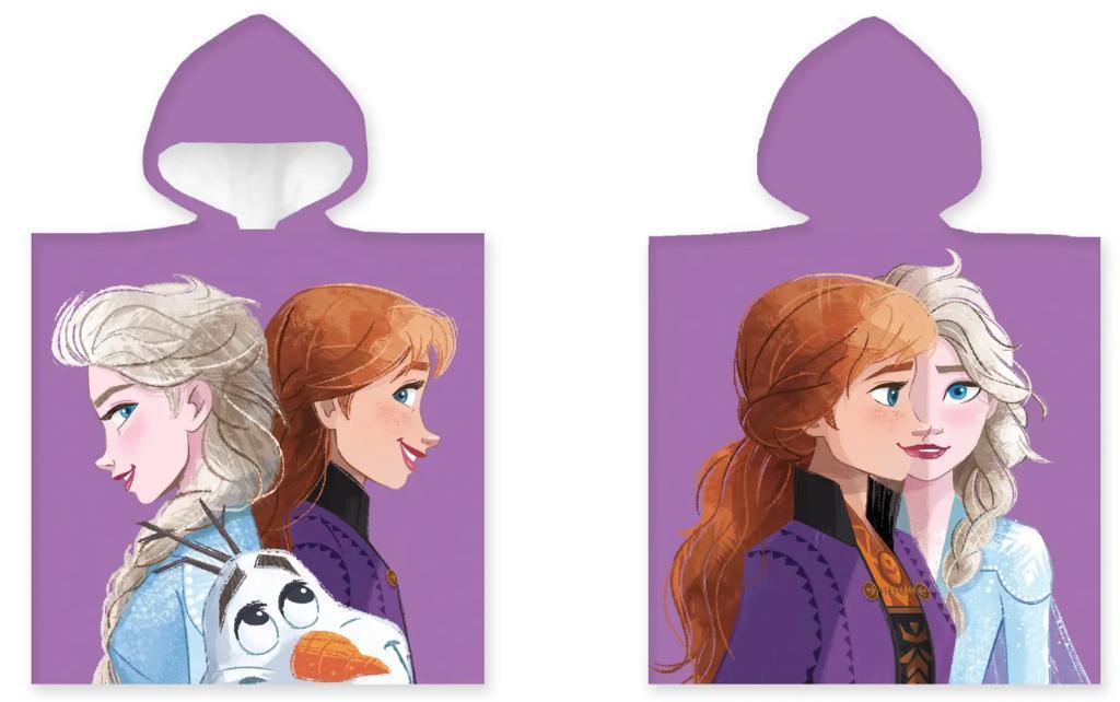 Disney Frozen Badponcho / Badcape - Paars - Katoen, Kinderen en Baby's, Kinderkleding | Kinder-zwemkleding, Meisje, One size, Nieuw