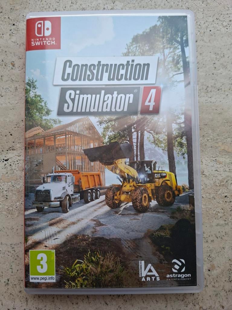 Construction Simulator 4, Spelcomputers en Games, Vanaf 18 jaar, 1 speler, Ophalen of Verzenden, Zo goed als nieuw