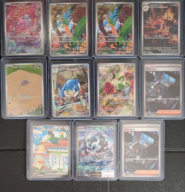 Pokemon paldea evolved, Hobby en Vrije tijd, Verzamelkaartspellen | Pokémon, Nieuw, Losse kaart, Foil, Ophalen of Verzenden
