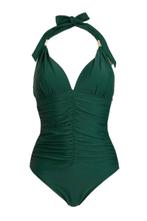 BEACHWAVE corrigerend halter badpak groen maat 42, Kleding | Dames, Badmode en Zwemkleding, Nieuw, Groen, Ophalen of Verzenden