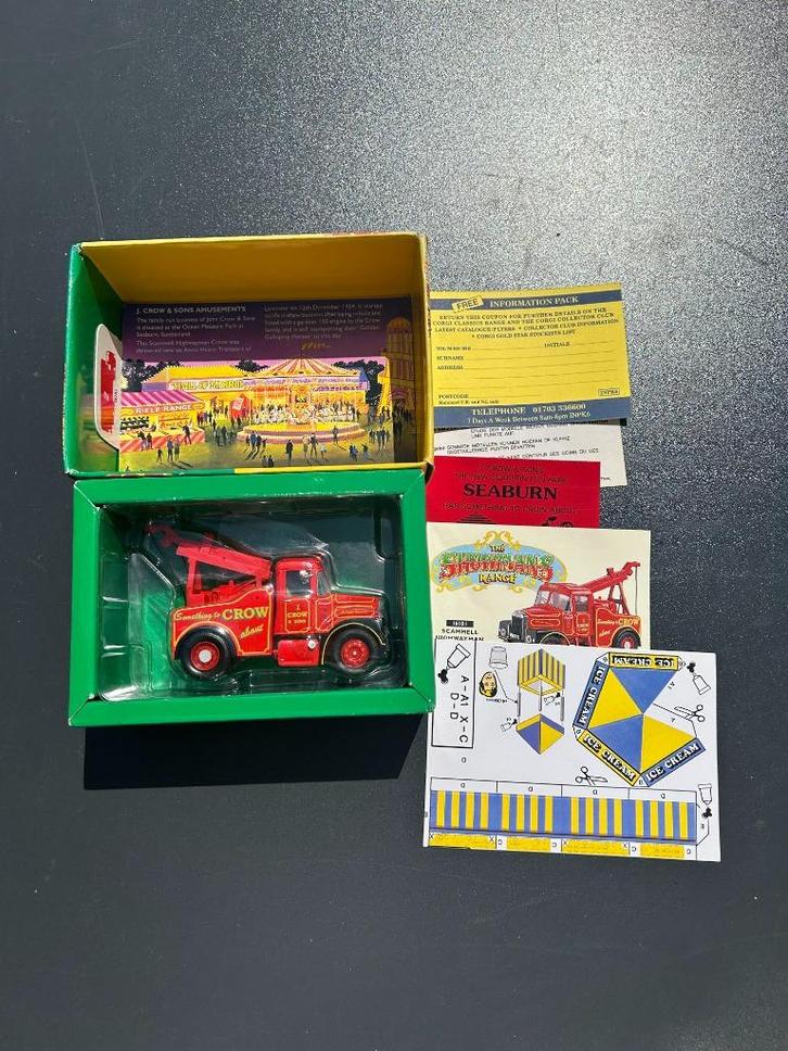 16101 THE SHOWMANS RANGE-SCAMMELL HIGHWAYMAN CRANE SET, Hobby en Vrije tijd, Modelauto's | 1:50, Nieuw, Hijskraan, Tractor of Landbouw