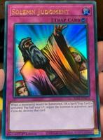 Yu-Gi-Oh! Solemn Judgment RA02 1st Edition !, Verzenden, Zo goed als nieuw, Losse kaart, Foil