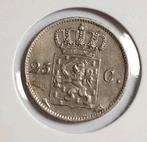 Zeer Fraai Kwartje / 25 Cent 1826 U (Utrecht) - Willem I, Verzenden, Zilver, 25 cent, Koning Willem I