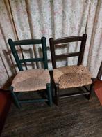Vintage Kinderstoeltjes, jaren 60, Riet, Ophalen