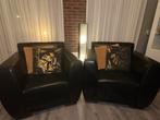 Twee luxe Palau fauteuils – comfortabel en stijlvol!, Huis en Inrichting, Fauteuils, Ophalen, Zo goed als nieuw, Leer, 75 tot 100 cm