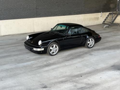 Porsche 911 964 3.6 Carrera 4 Coupé (bj 1989), Auto's, Porsche, Bedrijf, Te koop, 4x4, Alarm, Benzine, Coupé, Handgeschakeld, Zwart