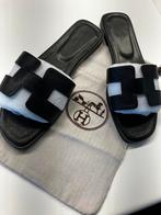 Hermes Oran slippers maat 39 zwart, Slippers, Zwart, Nieuw, Ophalen of Verzenden