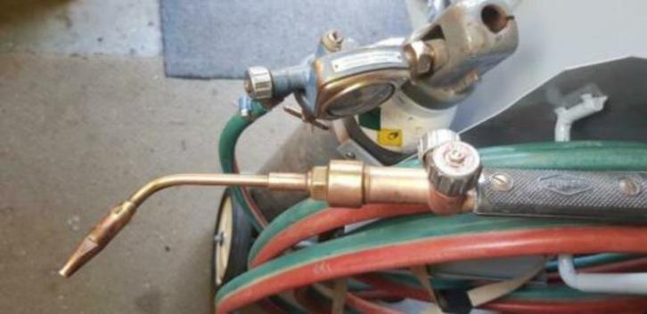 Te koop een autogeen las set, Doe-het-zelf en Verbouw, Gereedschap | Lasapparaten, Gebruikt, Overige typen, 250 ampère of meer