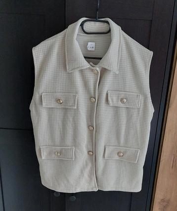 GILET Vest beige M/L🙂 beschikbaar voor biedingen