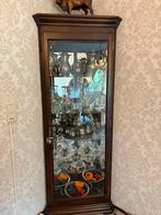 Mooi hoekkastje met verlichting - 50x50x75 cm, Ophalen, Gebruikt, 50 tot 100 cm, Glas