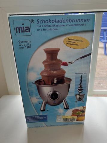 Chocolade fontein – RVS (Mia, met doos) beschikbaar voor biedingen