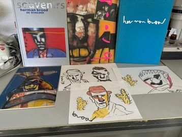 Herman Brood , diverse unieke items beschikbaar voor biedingen