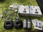 Profoon PDX-1100 DECT Telefoon Zwart met reserve toestel, Ophalen of Verzenden, Nieuw, 1 handset