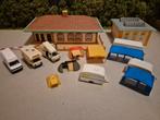 Modelbouw Camping Set - Gebouwen, Caravans, Campers enTenten, Overige merken, Gebruikt, Gelijkstroom of Wisselstroom, Overige typen