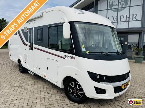 Rapido 8086 DF Automaat 9-Traps Queensbed Hefbed 2021, Caravans en Kamperen, Campers, Bedrijf, tot en met 4, Integraal, Rapido