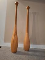 2 Kegels / Clubs voor Ritmische Gymnastiek, Ophalen of Verzenden, Zo goed als nieuw, Rug, Overige typen