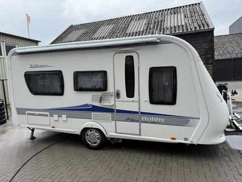 HOBBY 460 LU ENKELE BEDDEN RONDZIT MOVER VOORTENT (TOPSTAAT), Caravans en Kamperen, Caravans, Bedrijf, tot en met 4, 1000 - 1250 kg
