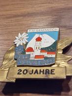 268 Pin / Badge F.V. Leutasch  - 20 Jahre Dem Treuen Gast, Verzamelen, Speldjes, Pins en Buttons, Ophalen of Verzenden, Gebruikt