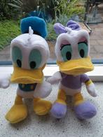 Disney Donald Duck en Katrien Duck meten ca 26 cm totaal, Ophalen of Verzenden, Zo goed als nieuw, Eend