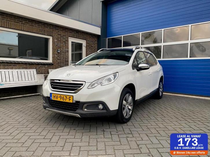 Peugeot 2008 1.2 PureTech Allure vol automaat clima pano, Auto's, Peugeot, Bedrijf, Te koop, ABS, Airbags, Airconditioning, Alarm