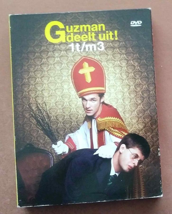 Javier en Emilio Guzman DVD 's - hoeft niet in 1 koop, Cd's en Dvd's, Dvd's | Cabaret en Sketches, Zo goed als nieuw, Stand-up of Theatershow