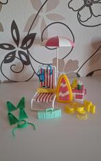 Barbie beach set incl. accessoires, Kinderen en Baby's, Speelgoed | Poppen, Ophalen of Verzenden, Gebruikt, Barbie