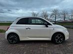 Fiat 500C 1.2 S 2017 - Semi-Automaat - Apple Carplay, Auto's, 4 cilinders, Cabriolet, Leder en Stof, Wit