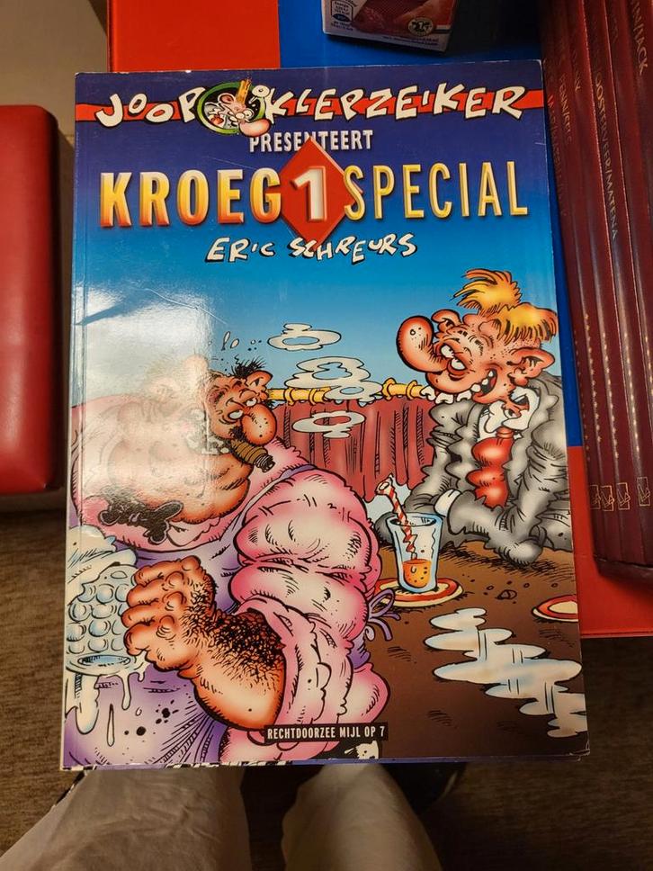 Joop Klepzeiker Kroeg 1 Special - Eric Schreurs, Boeken, Stripboeken, Gelezen, Eén stripboek, Ophalen of Verzenden