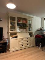 Twee delige vintage kast, Huis en Inrichting, Kasten | Vitrinekasten, Ophalen, Gebruikt, Met deur(en), 200 cm of meer