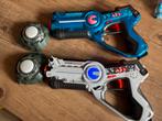 Light Battle Active Laserguns - Blauw & Wit, Ophalen, Gebruikt