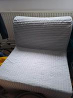 Ikea slaapfauteuil, Kinas lichtgrijs, Ophalen, Eenpersoons, 190 cm of minder, Zo goed als nieuw