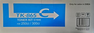 Kyocera TK-865 C, Originele Cyan Toner Cartridge 250ci 300ci beschikbaar voor biedingen