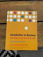 Introduction to business (custom edition) EUR, Ophalen of Verzenden, Zo goed als nieuw