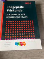 A. Sluijter - toegepaste wiskunde deel 2, Ophalen of Verzenden, Zo goed als nieuw, A. Sluijter; C. de Joode; J.H. Blankespoor