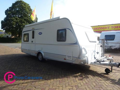 Wilk Sento 490 HTD+Mover+Luifel, Caravans en Kamperen, Caravans, Bedrijf, tot en met 4, 1250 - 1500 kg, Wilk, 7 tot 8 meter, Hordeur