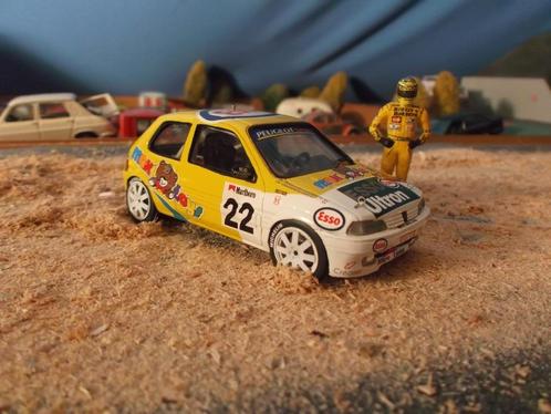 Peugeot 106 XSI Kit Car JP Vandewanvera #22 May.E.Dhont, Hobby en Vrije tijd, Modelauto's | 1:43, Zo goed als nieuw, Auto, Ophalen of Verzenden