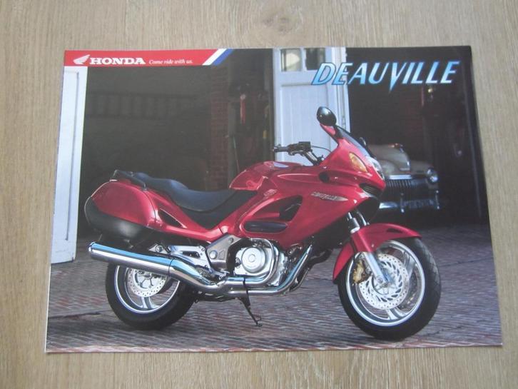 Honda Deauville brochure folder 1998 1999, Motoren, Handleidingen en Instructieboekjes, Honda, Ophalen of Verzenden