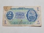 Tripolitania two lire 1943 - uitgifte geallieerden Libië, Ophalen of Verzenden, Overige landen, Los biljet