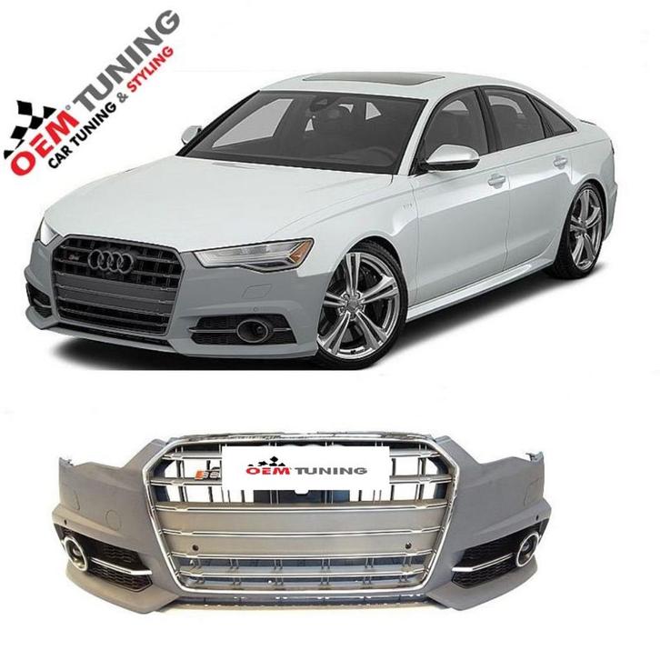AUDI A6 C7 Facelift S6 S LINE voorbumper | 2014- 2018 |, Auto diversen, Tuning en Styling, Ophalen of Verzenden