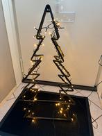 Metalen kerstboom met verlichting, Ophalen, Gebruikt