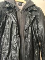 Leren jas, Kleding | Dames, Ophalen of Verzenden, Zo goed als nieuw, Maat 42/44 (L), Zwart