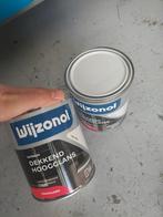 Verf Wijzonol dekkend hoogglans ral 9010, Doe-het-zelf en Verbouw, Ophalen, Wit, Minder dan 5 liter, Verf