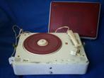 Philips Cocktail draagbare vintage sixties koffergrammofoon, Ophalen, Gebruikt, Platenspeler, Philips