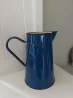 Emaille blauwe kan., Ophalen