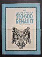 Franse Renault luchtmotor folder (N215), Ophalen of Verzenden, Gebruikt, Boek of Tijdschrift
