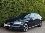 Audi A3 Sportback 35 TDI 3x S-Line Panorama CarPlay Camera, Auto's, Audi, Gebruikt, 4 cilinders, Blauw, Leder