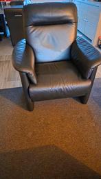 Mooie leren fauteuil, Gebruikt, Ophalen of Verzenden, 75 tot 100 cm, Modern