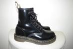 Dr Martens lak leren laarsjes stoer met veters ronde neus 37, Verzenden, Zwart, Lage of Enkellaarzen, Dr. Martens