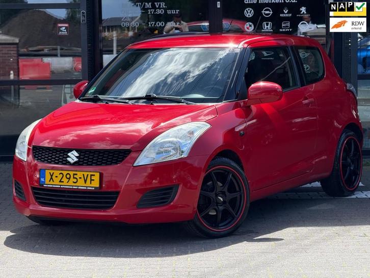 Suzuki SWIFT 1.2 Base AIRCO/LMVELGEN/MOOIROOD!BOEKJESAANWEZI, Auto's, Suzuki, Bedrijf, Te koop, Swift, ABS, Airbags, Electronic Stability Program (ESP)